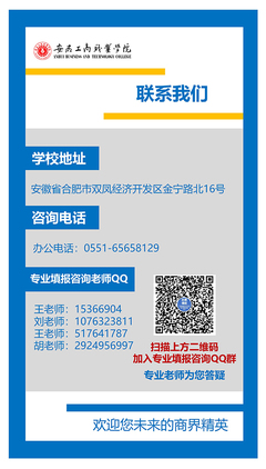 一圖了解經濟貿易學院2023年分類招生簡介